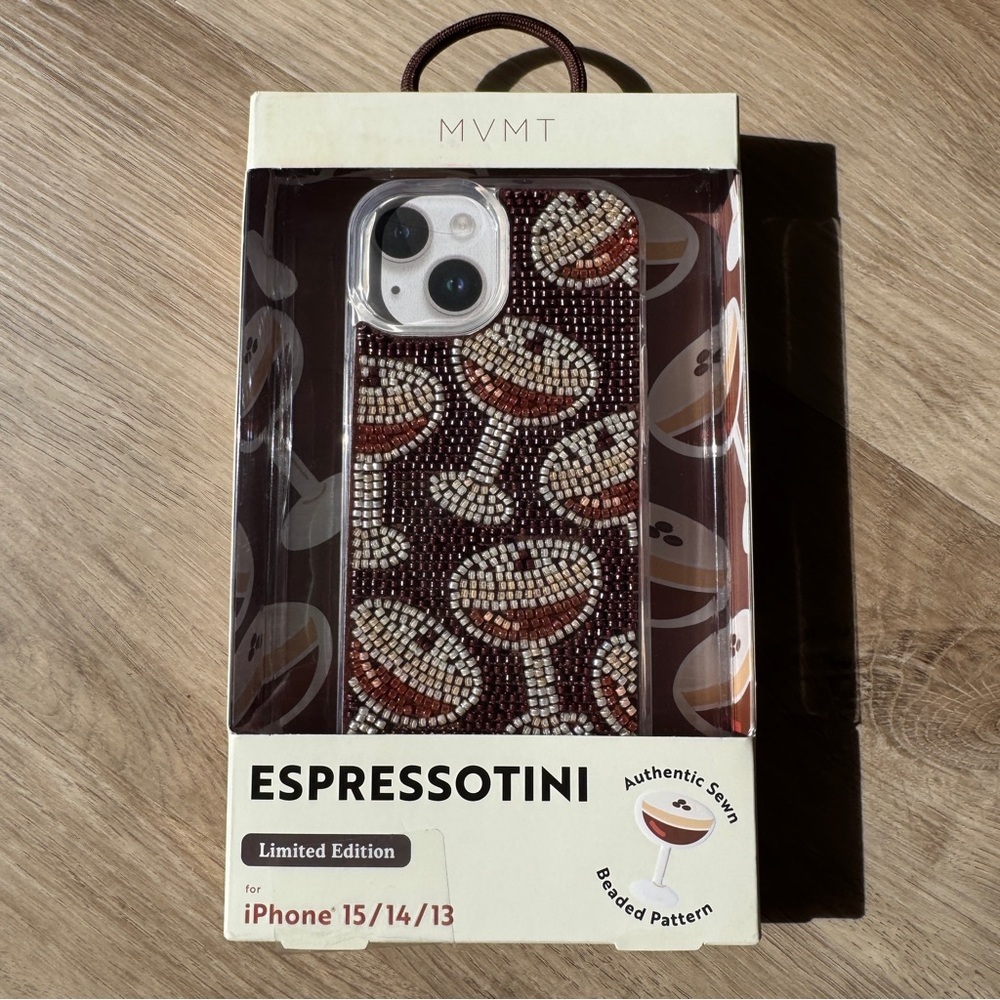 MVMT Espressotini Beaded iPhone 15/14/13 Case